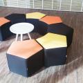 Nordea Bank - Market Street 7 | Product Seen: [Seed Modular Stool & Lucy Side Table]<br />